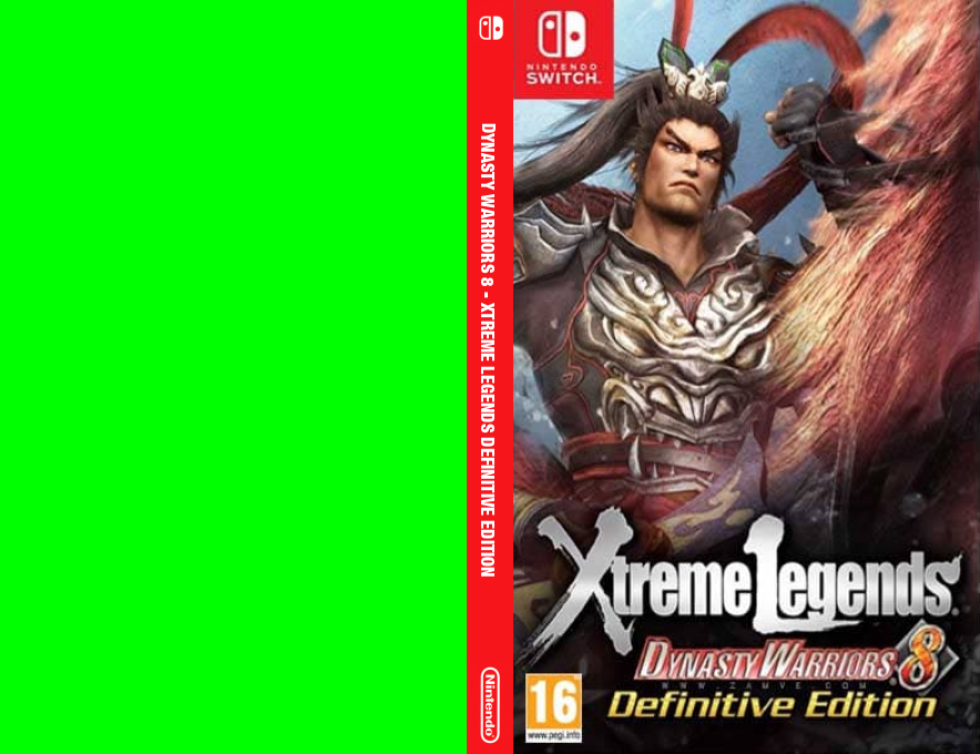 DYNASTY WARRIORS 8 : Xtreme Legends Definitive Edition — box-texture (EU)