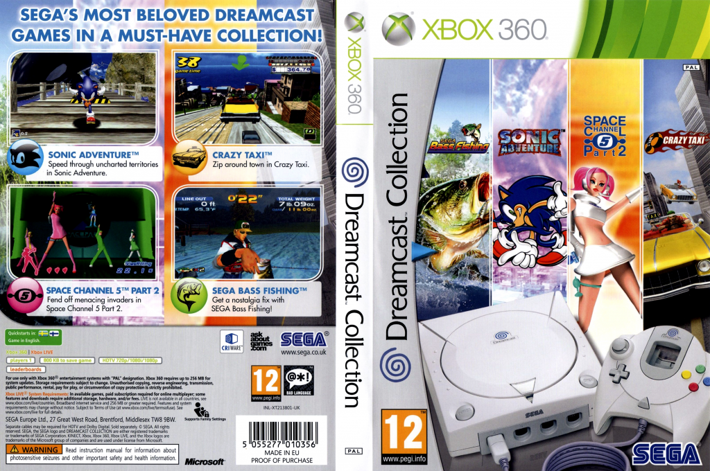 Dreamcast Collection — box-texture (UK)