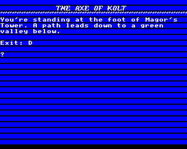 Axe Of Kolt — ss (EU)