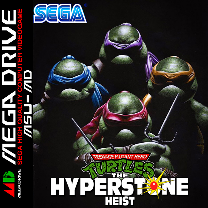 Teenage Mutant Ninja Turtles : The Hyperstone Heist box art