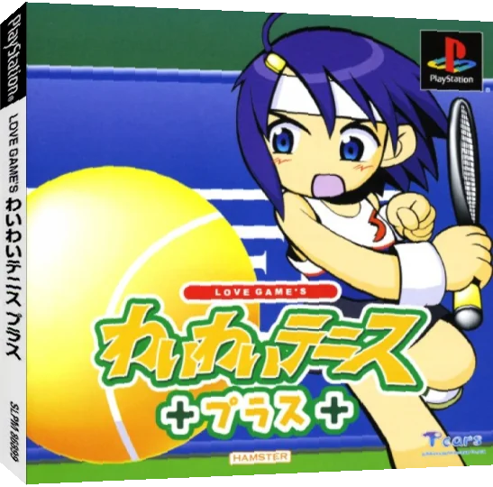 Love Game's - Wai Wai Tennis Plus — box-3D (JP)
