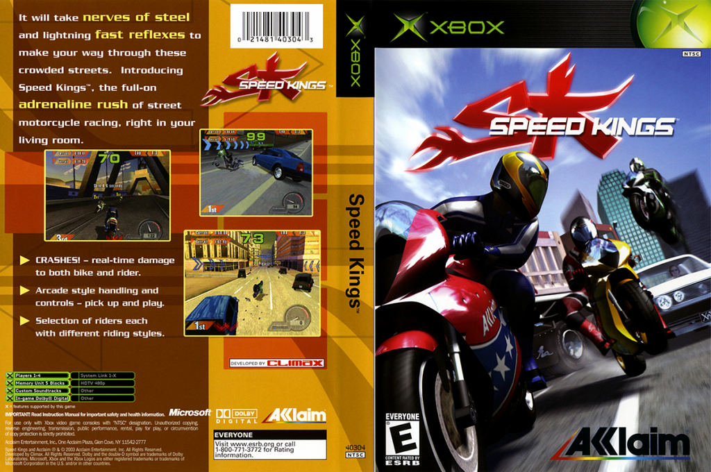 Speed Kings — box-texture (US)