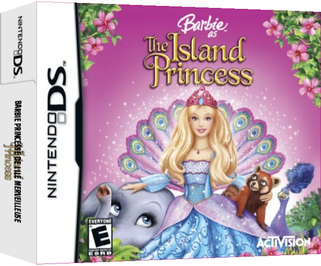 Barbie as the Island Princess — box-3D (US)