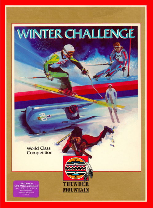 Winter Olympiad 88 box art
