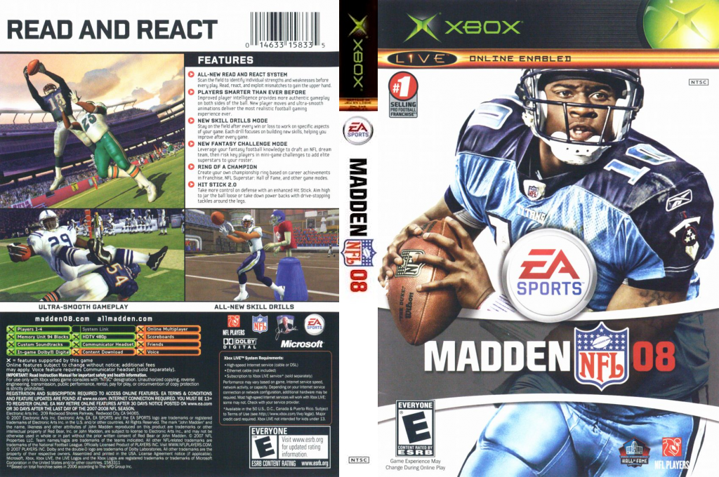 Madden NFL 08 — box-texture (US)