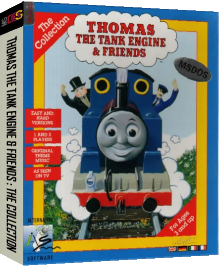 Thomas The Tank Engine And Friends - The Collection — box-3D (EU)