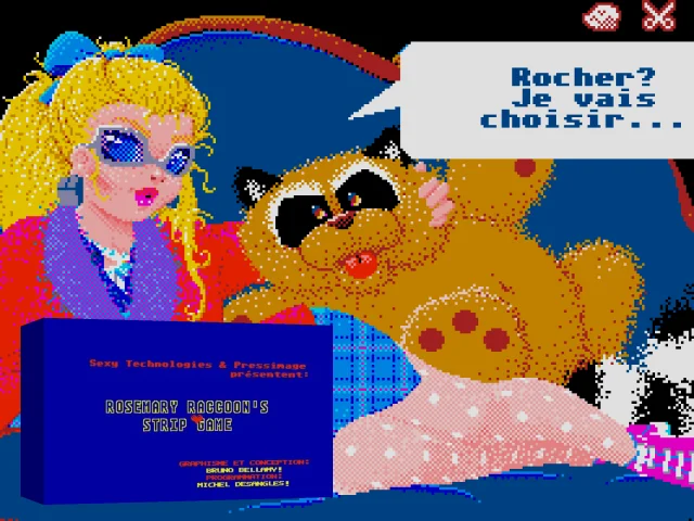 Rosemary Raccoon's Strip Game — mixrbv2 (WOR)