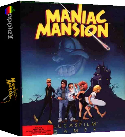 Maniac Mansion — box-3D (WOR)