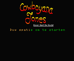Cowboyana Jones — sstitle (NL)