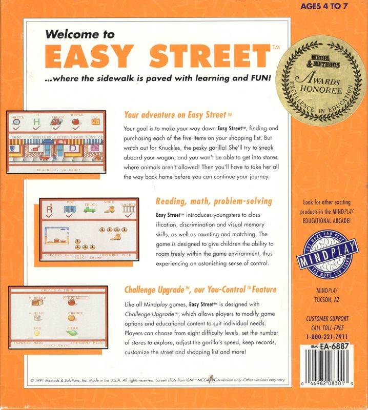 Easy Street — box-2D-back (US)