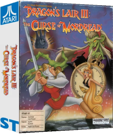 Dragon's Lair 3 - The Curse Of Mordread — box-3D (EU)