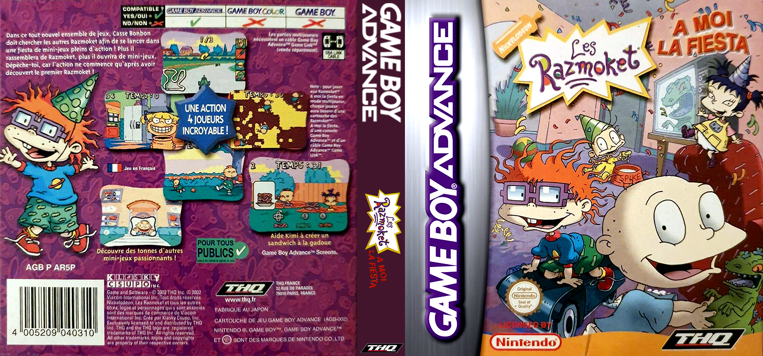 Rugrats - I Gotta Go Party — box-texture (FR)