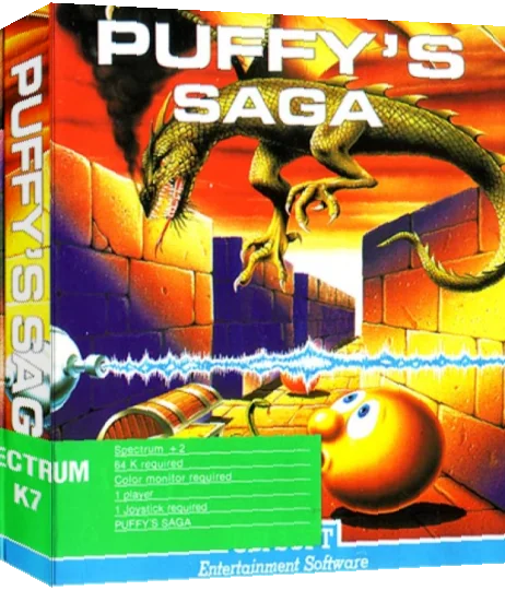 Puffy's Saga — box-3D (EU)
