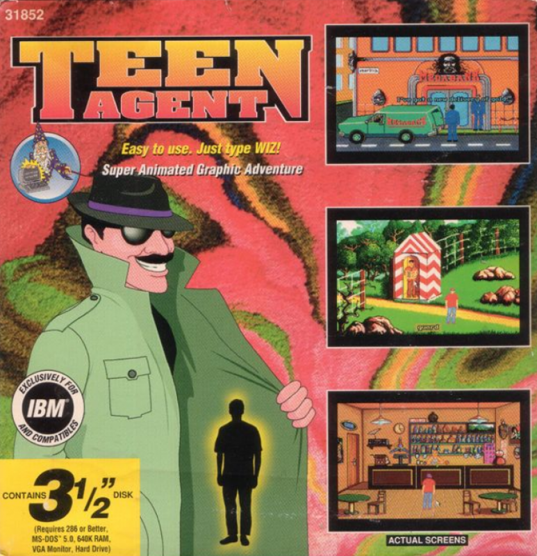 Teenagent box art