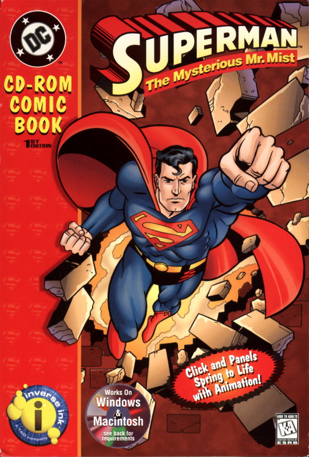 Superman: The Mysterious Mr. Mist box art