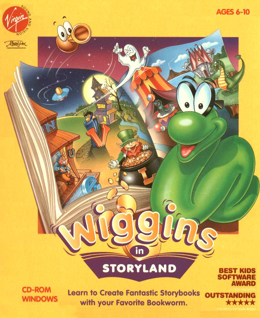 Wiggins in Storyland box art