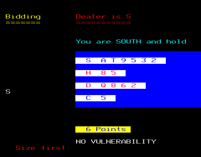 Contract Bridge — ss (WOR)