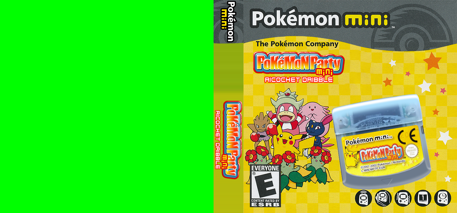 Pokemon Party Mini - Chansey's Dribble — box-texture (US)