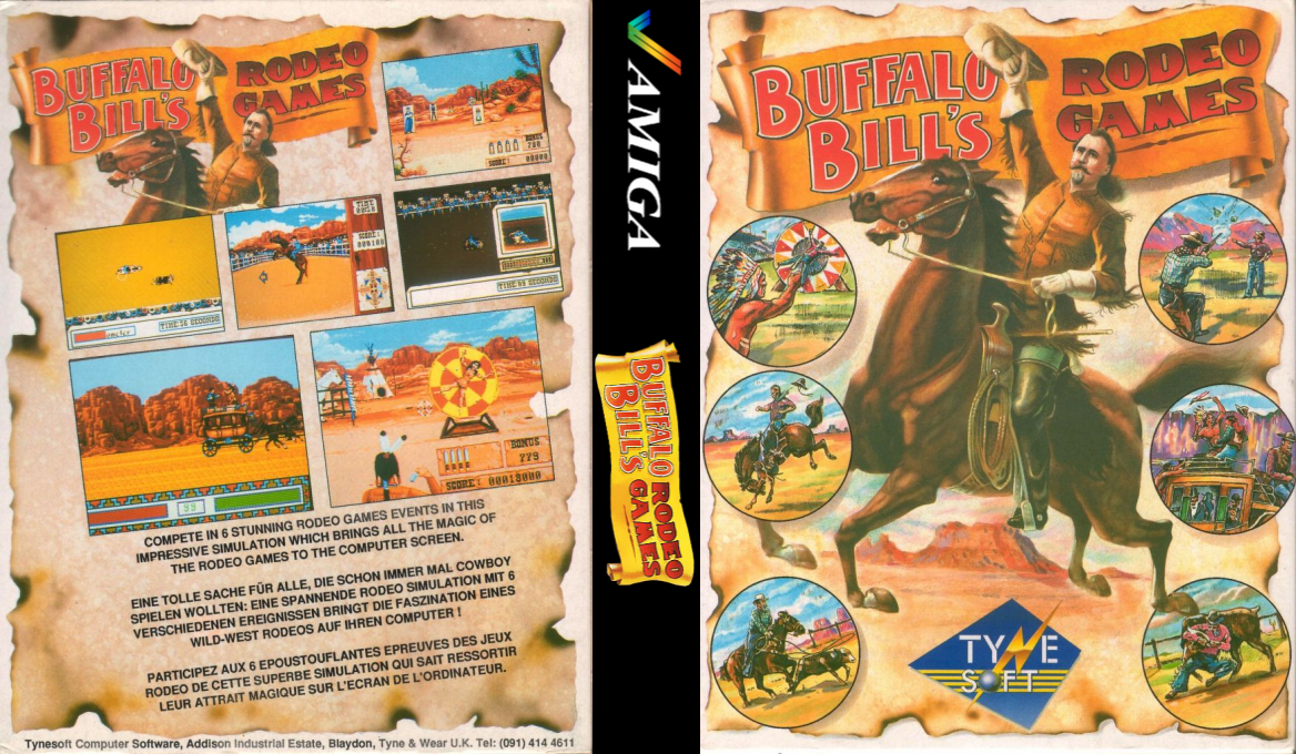 Buffalo Bill's Rodeo Games — box-texture (EU)