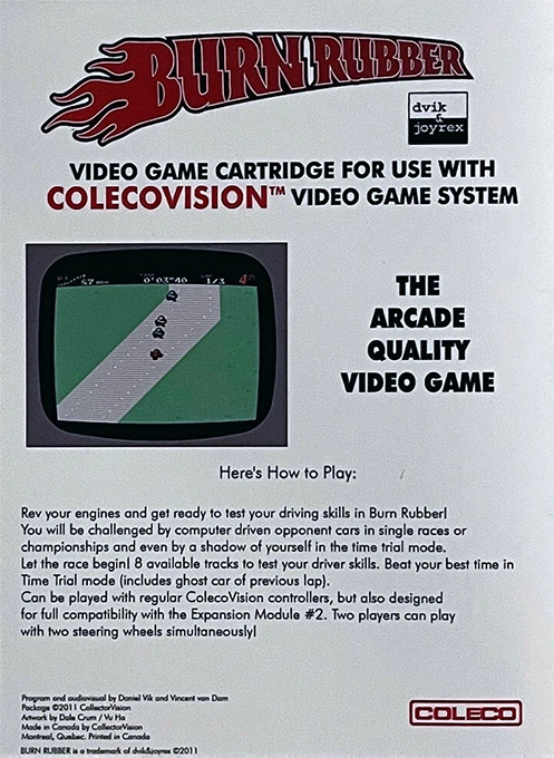 Burn Rubber — box-2D-back (US)