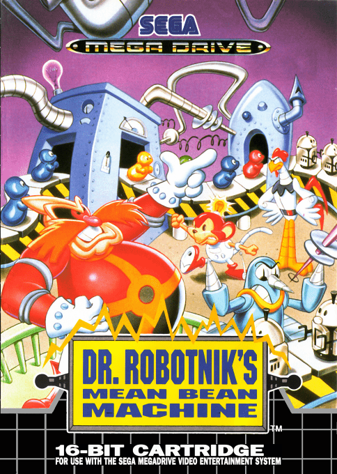 Dr. Robotnik's Mean Bean Machine — box-2D (EU)