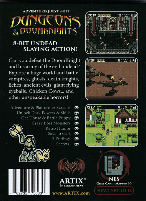 Dungeons & DoomKnights — box-2D-back (WOR)