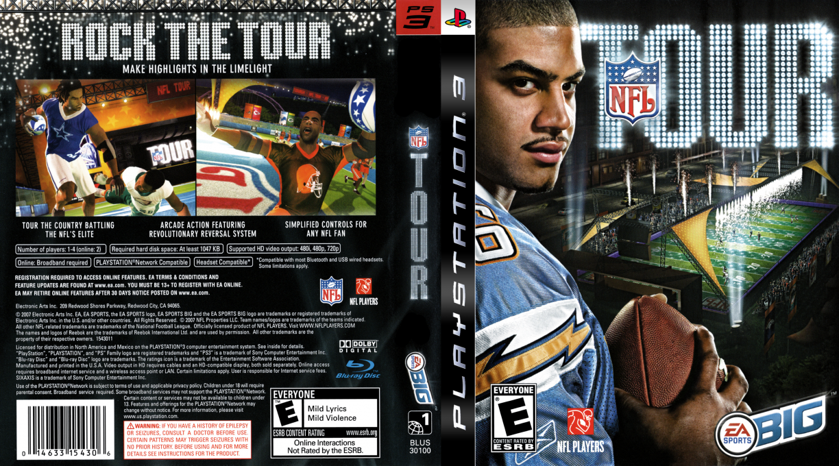 NFL Tour — box-texture (US)