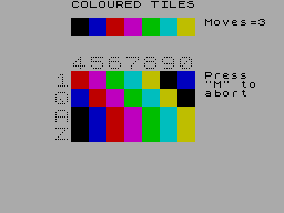 Coloured Tiles — ss (WOR)