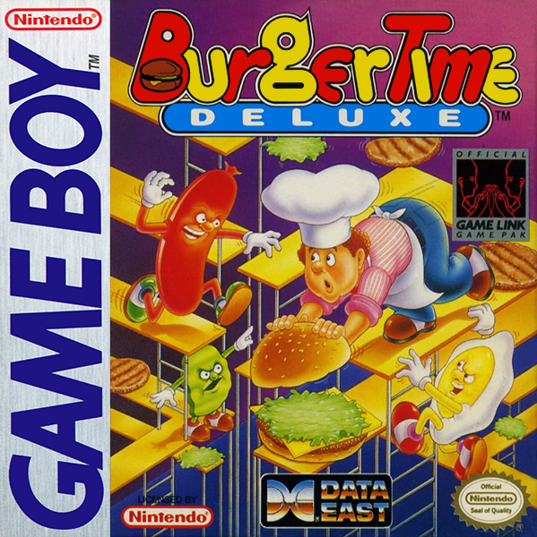 BurgerTime Deluxe box art