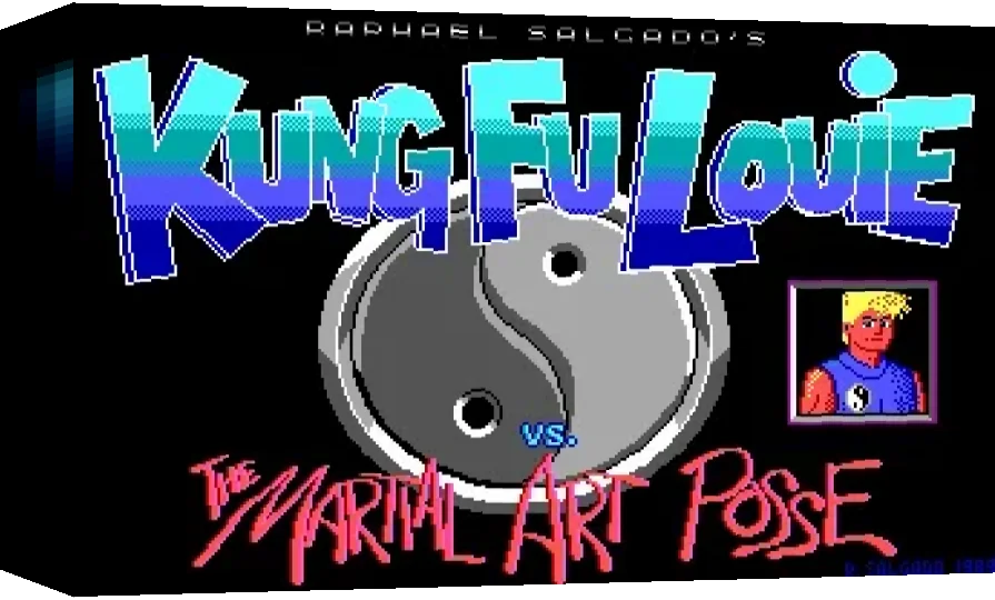 Kung Fu Louie Vs. The Martial Art Posse — box-3D (WOR)