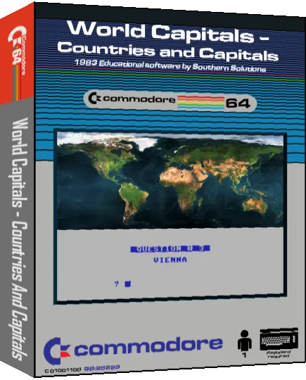 World Capitals : Countries and Capitals — box-3D (CUS)