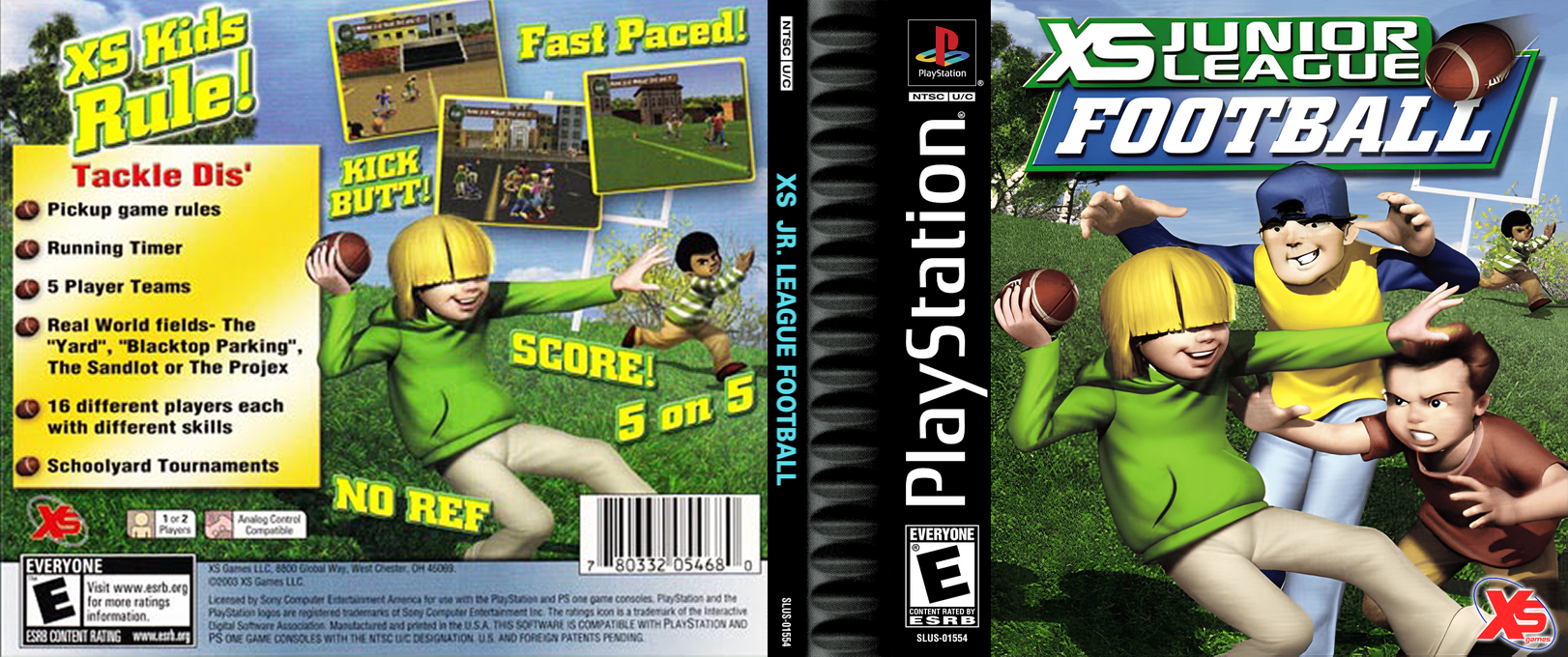 Xs Junior League Football — box-texture (US)
