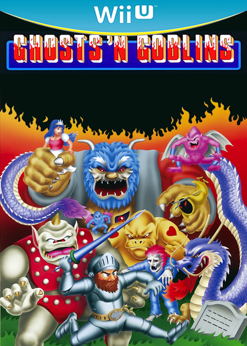 Ghosts'n Goblins box art