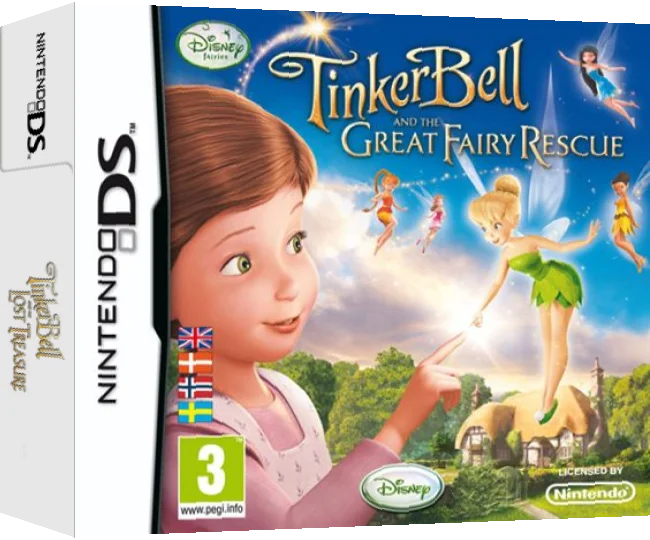 Tinker Bell and the Lost Treasure — box-3D (EU)