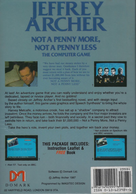 Not a Penny More, Not a Penny Less — box-2D-back (EU)