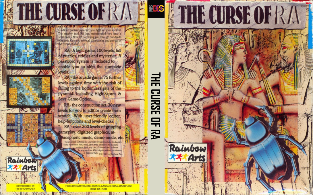 Curse Of Ra, The — box-texture (EU)