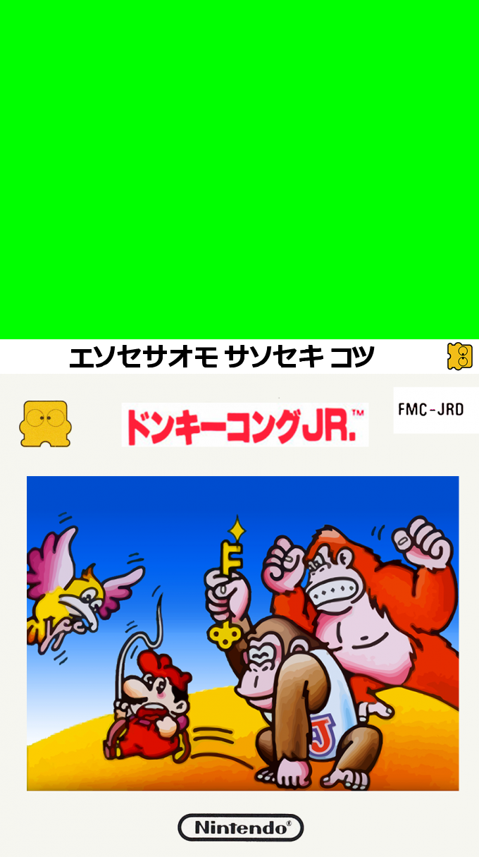 Donkey Kong Jr. — box-texture (JP)