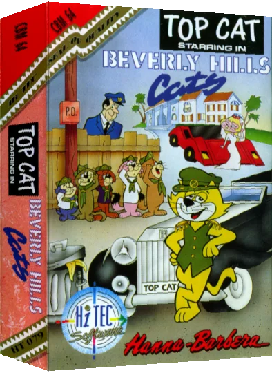Top Cat Starring in Beverly Hills Cats — box-3D (EU)