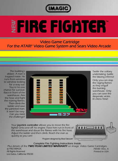Fire Fighter — box-2D-back (US)