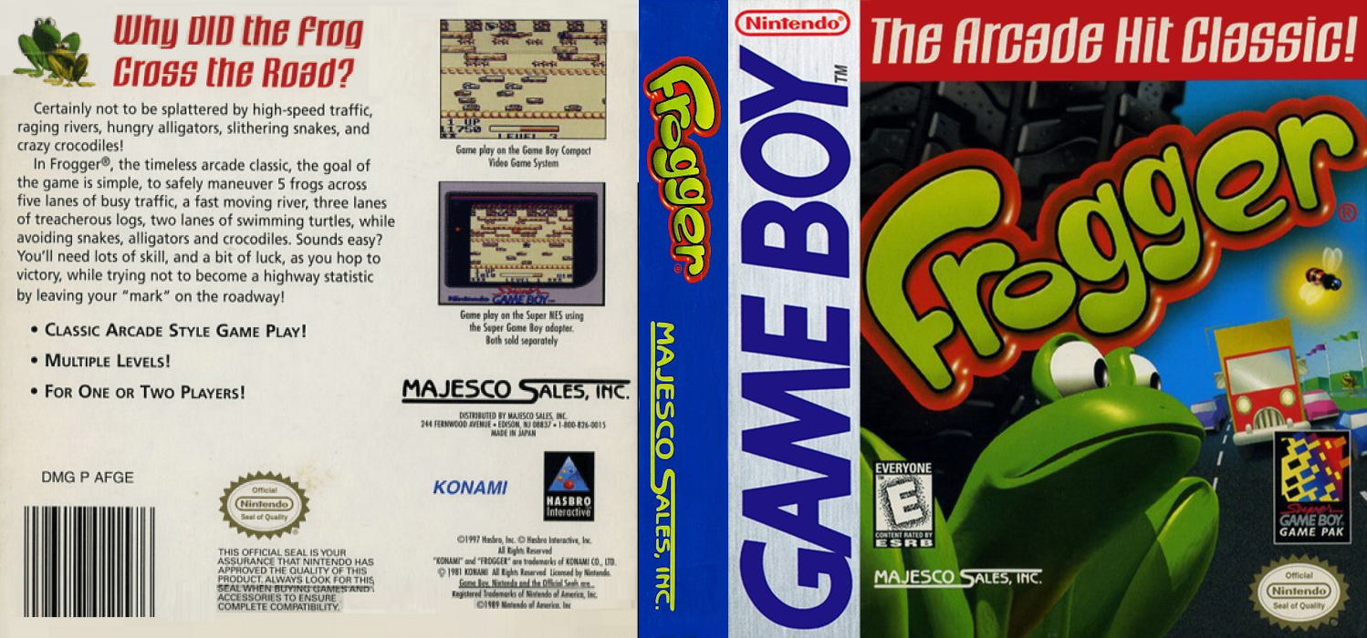 Frogger — box-texture (US)