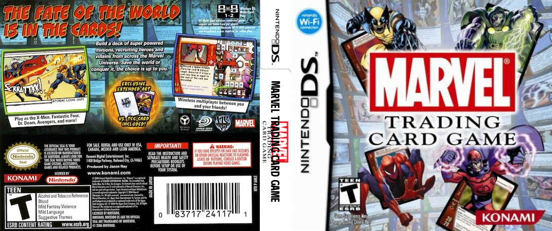 Marvel Trading Card Game — box-texture (US)