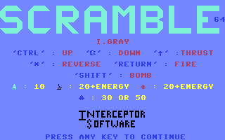 Scramble 64 — sstitle (WOR)
