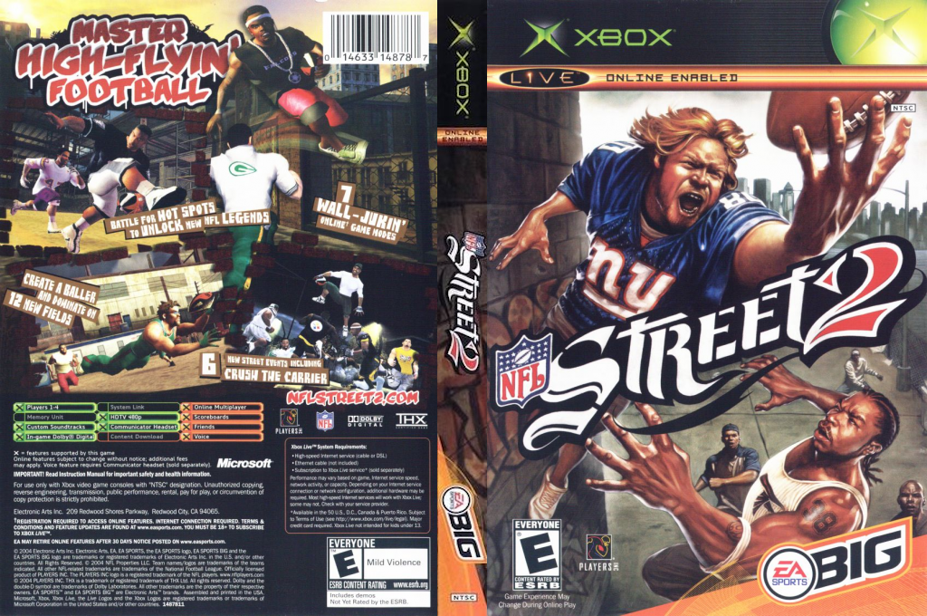NFL Street 2 — box-texture (US)
