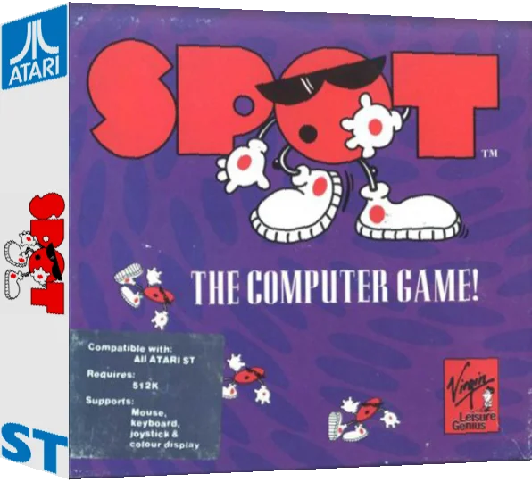 Spot - The Computer Game! — box-3D (EU)