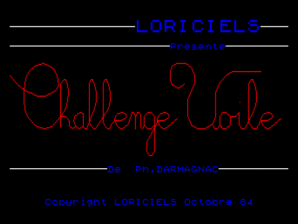 Challenge Voile — sstitle (WOR)