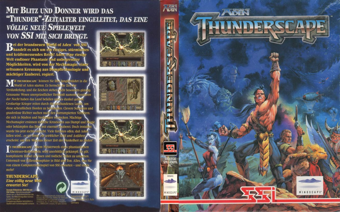 World Of Aden - Thunderscape — box-texture (EU)