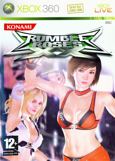 Rumble Roses XX — box-2D (EU)