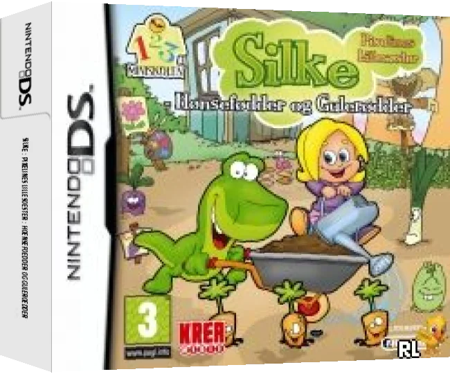 Silke - Pixelines Lillesoester - Hoensefoedder og Guleroedder — box-3D (EU)