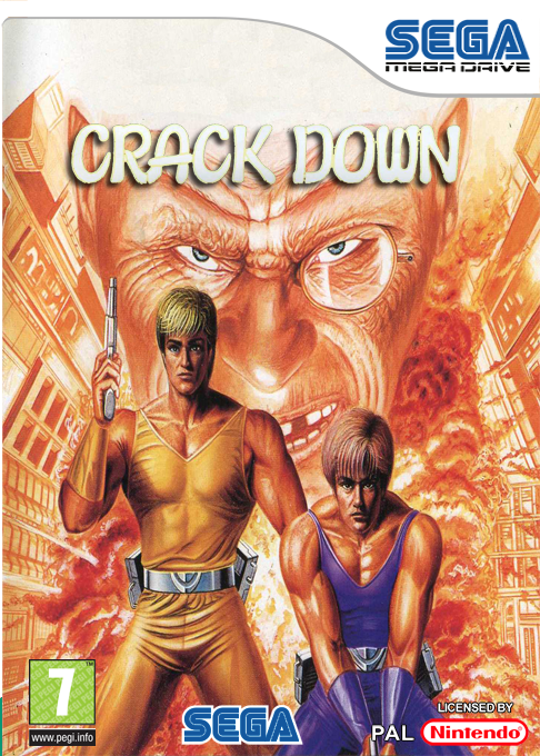 Crack Down box art