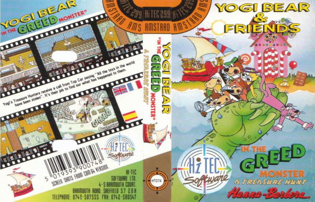 Yogi Bear And Friends In The Greed Monster — box-texture (EU)